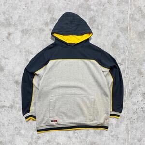 2000's Randy River R2 Technologies Two Tone Panelled Baggy Hoodie